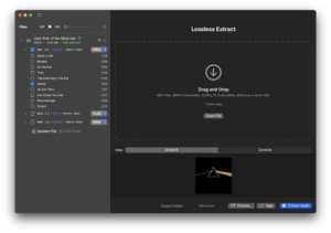 Lossless Extract screenshot